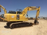 Used Excavator in yard